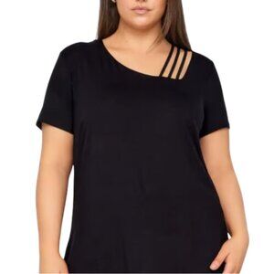 Line Up Tie Should Top Black SZ MEDIUM NWT